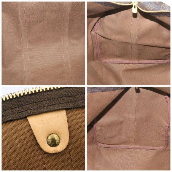 LOUIS VUITTON Monogram Keepall Bandouliere 60 Boston Bag M41412 LV Auth 27538V - Picture 14 of 15